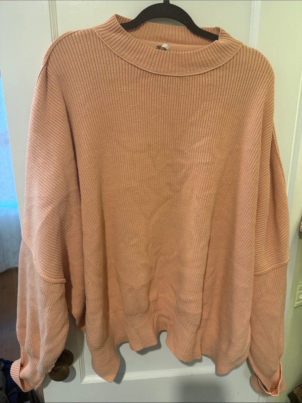 Free People Easy Street Tunic in Dusty Peach